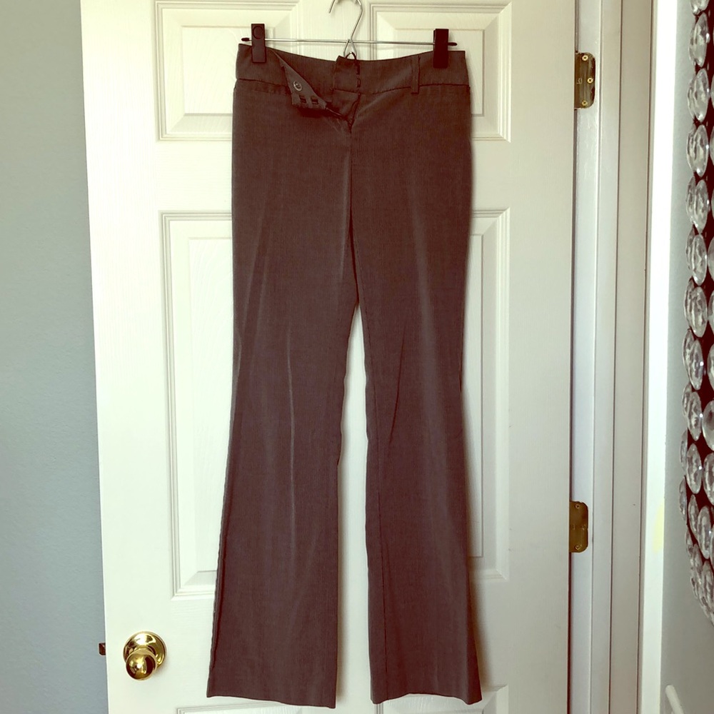 Rampage Gray Business Causal Pants